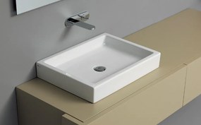 Canale Lavabo 60x45 Bianco Lucido