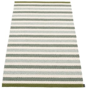 Tappeto da interno/esterno verde/color crema 70x120 cm Teo Sage – Pappelina