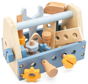 Set di attrezzi in legno