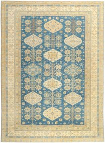 Kazak Tappeto 310x420 Blu (Pakistan) Annodato A Mano