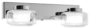 Osram-LED Applique da bagno ORBIS FLAME 2xLED/5,5W/230V IP44 cromo
