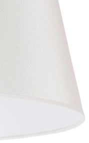 Duolla Paralume Cone altezza 25,5 cm, chintz ecrù/bianco