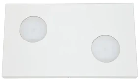 Applique moderno 403061000003 bianco 2X GX53 LUMICOM