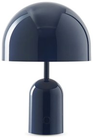 Tom Dixon - Bell Portable Lampada da Tavolo H28 IP44 Indigo Tom Dixon