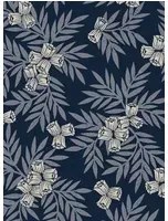 Florale Tapete Muguets von Isidore Leroy - Bleu