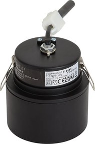 Faretto da incasso moderno nero GU10 50mm - Echo