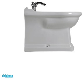 Kerasan "Retro" Bidet Terra Filo Muro Bianco Lucido