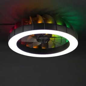 Brilliant - Ventilatore a soffitto LED RGBW FANORA LED/30W/230V + DO