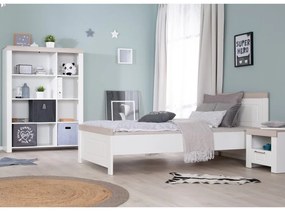 Letto bianco per bambini 90x200 cm Felicia - Roba