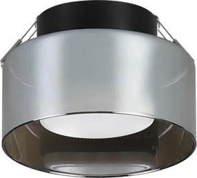Brilagi - LED Plafoniera da incasso AURA LUX 1xGX53/30W/230V ø 13 cm nero/fumé