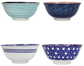 Set di 4 ciotole in ceramica, ø 16,5 cm - Kitchen Craft