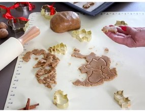 Tappetino da cucina in silicone TORO 52x42 cm crema