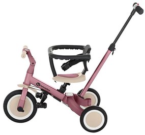 PETITE&amp;MARS - Triciclo per bambini 5in1 TURBO Dusty Rosa