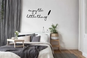 Adesivo murale ENJOY THE LITTLE THINGS (GODERE DELLE PICCOLE COSE) 80 x 160 cm