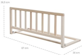 Barriera letto in colore naturale - Roba