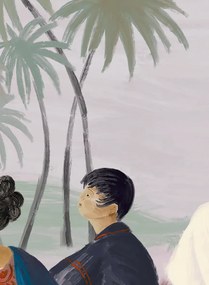 Élitis Carta da parati panoramica Un Beau Dimanche - Panel 9