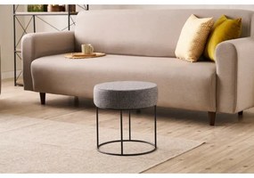 Pouf RELO Ø 40 cm antracite