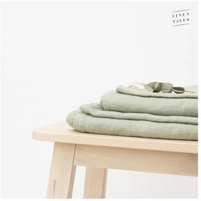 Asciugamano di lino verde 30x30 cm Sage - Linen Tales