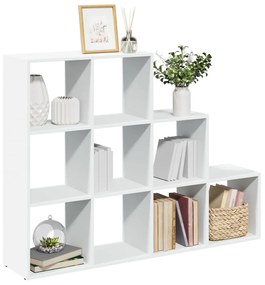 Libreria Divisorio 3 Ripiani Bianca 137,5x29x103,5cm Truciolato /
