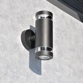 Applique da esterno RINO 2xGU10/12W/230V IP54 nero