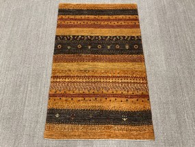 Gabbeh Tappeto persiano 120 x 80 Giallo (Iran) Annodato A Mano