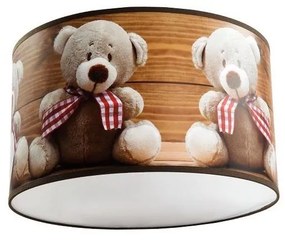Lampada da soffitto per bambini BEARS 1xE27/60W/230V