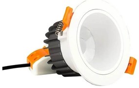 Faro da Incasso 6W RGB+CCT Dimmerabile Antiabbagliamento Sinc. Aut. - Foro Ø80mm - 85mm Colore RGB+CCT