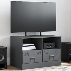 Mobile Tv Antracite 67x39x44 Cm İn Acciaio /