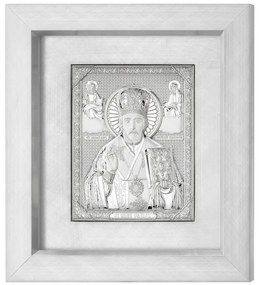 Quadro  "San Nicola" cm.25,3x31,8h (est. cm.45,2x51,7)