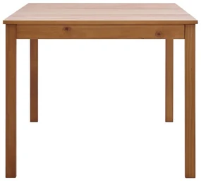 Tavolo da pranzo marrone miele 180x90x73 cm in legno di pino