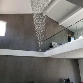 Piastrella da pavimento e rivestimento interno 100 x 300 cm Sp. 3.5 mm rettificato Tempo in gres porcellanato opaco antracite traffico intenso (pei 4/5) R10