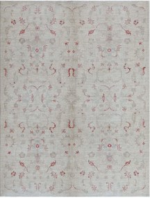 Ziegler Tappeto 200x150 Beige (Pakistan) Annodato A Mano