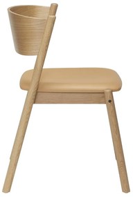 Sedie da pranzo in rovere Oblique - Hübsch