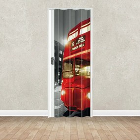 Porta a soffietto Digitale Bus in pvc multicolore L 89.5 x H 214 cm