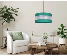 Lampadario su corda  CORAL 1xE27/60W/230V d. 40 cm verde