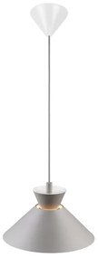 Nordlux - Lampadario a sospensione con filo DIAL 1xE27/40W/230V grigio