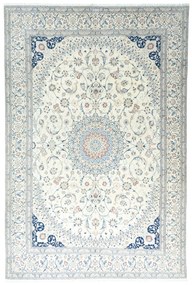 Nain Tappeto persiano 380 x 250 Beige (Iran) Annodato A Mano