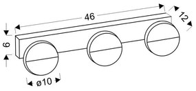 Lampada da parete a LED bianca Sing - Candellux Lighting