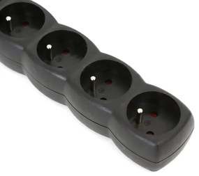 Prolunga con interruttore 5Z Type E 3m nero