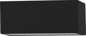 Applique LED moderno da esterno Spongano nero IP65, 1200 lumen, EGLO