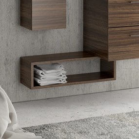 Pensile bagno aperto dimensioni 70x34x20cm - KAMALU