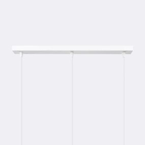 Sollux SL.1333 - Lampadario a sospensione con filo BRINA 3xG9/8W/230V bianco