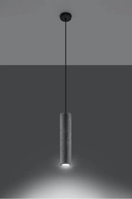 Lampadario a Sospensione in Cemento Leggero LUVO 1 GU10 da interno