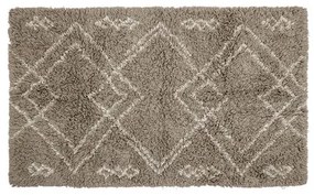 Edea Rug Brown/Cotton - Bloomingville