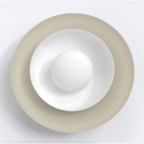 Applique POPPI 1xG9/8W/230V beige/bianco