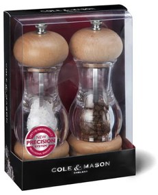 Cole&Mason - Set di macinini per sale e pepe BEECH 2 pezzi faggio 16,5 cm