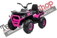 Quad Elettrico per Bambini ATV 2.0 12V con Radiocomando colore Rosa