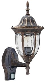 Rabalux 8370 - Lampada da esterno con sensore MILANO 1xE27/60W/230V