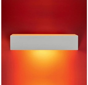 Applique CEGIELKA 1xE14/12W/230V gesso/bianco