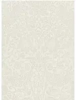 Morris & Co Carta da parati Pure Strawberry Thief - Oyster/ Chalk